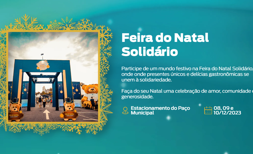 Casa Ronald McDonald ABC participa de Natal Solidário em Santo André